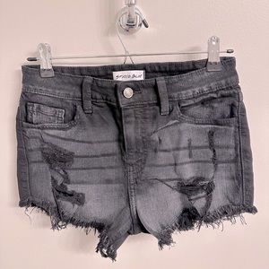 Studio Blue Lulu High Rise Denim Shorts Size 0